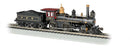 Bachmann Trains HO 51005 4-4-0 with Coal Tender Load, Standard DC, Pennsylvania Railroad (black, graphite, gold)