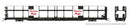 PREORDER Rapido HO 1024002A NSC 89' Bi-Level Auto Rack, Canadian Pacific (black, white, red, Script Lettering, Large Panel)