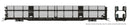 PREORDER Rapido HO 1024006A NSC 89' Bi-Level Auto Rack, Canadian National (Late with Mesh Sides, black, white, Noodle Logo)