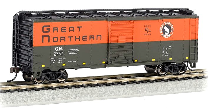 Bachmann HO 16001 40' Box Car, Great Northern