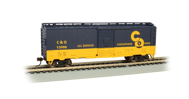 Bachmann HO 16002 40' Box Car, Chesapeake and Ohio