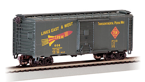 Bachmann HO 16016 40' PS-1 Box Car, Toledo Peoria and Western