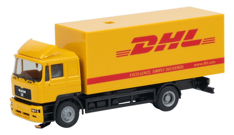 PREORDER Faller HO 161326 Digital Car System Powered MAN F 2000 Box Truck, DHL | 508.32