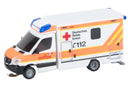 PREORDER Faller HO 161445 Digital Car System Powered Mercedes-Benz Sprinter Box-Body Ambulance, German Red Cross | 274.99