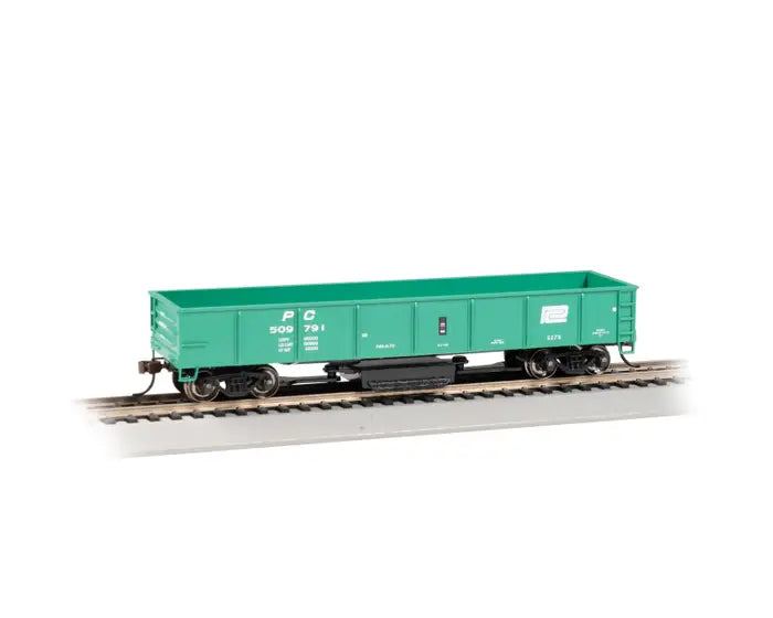 Bachmann HO 16341 Track Cleaning 40' Gondola with Removable Dry Pad, Penn Central