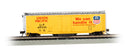 Bachmann N 16366 Track Cleaning 50' Plug-Door Box Car, Union Pacific