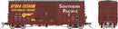 PREORDER Rapido HO 164007A PC&F B-100-32 Boxcar, Southern Pacific 1980s Fade