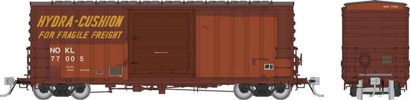 PREORDER Rapido HO 164009 PC&F B-100-32 Boxcar Set, Northwestern Oklahoma (3-Pack)