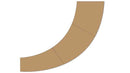 PREORDER Noch HO 53881 Laser-Cut Subroadbed Section for Marklin C-Track, Easy-Track Fits Marklin C-Track Curved Turnouts