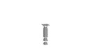 PREORDER Noch HO 53940 Base Plate Pier/Pillar Roadbed Support Set, Easy-Track (40) | 25.49