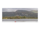 Peco SKP-07 Backscene Photographic Background 95 x 13" 240 x 33.3cm, Mountain Scene