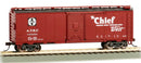 Bachmann HO 16507 40' Box Car, Santa Fe (Chief)