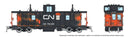 Rapido HO 166039 Hawker-Siddeley Caboose, Canadian National Faded