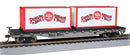 Bachmann HO 16615 Flat Car with Containers, Ringling Bros. and Barnum & Bailey