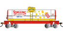 Bachmann Trains HO 16618 40' Single-Dome Tank Car, Ringling Bros. and Barnum & Bailey Popcorn