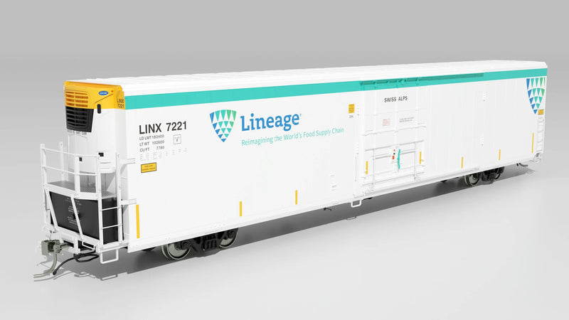 PREORDER Rapido 167503-2 HO Greenbrier Reefer Line 7214 SND