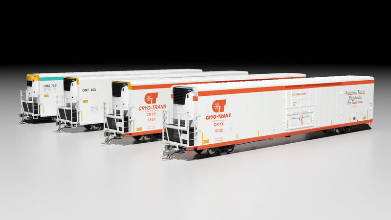 PREORDER Rapido 167503-2 HO Greenbrier Reefer Line 7214 SND