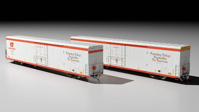 PREORDER Rapido 167502-2 Greenbrier 72' IL 7780 Mechanical Reefer - With Sound - Ready to Run -- Cyro-Trans CRYX