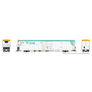 Rapido HO 167503 Greenbrier 7780cuft Reefer with Sound, Lineage (6-Pack)