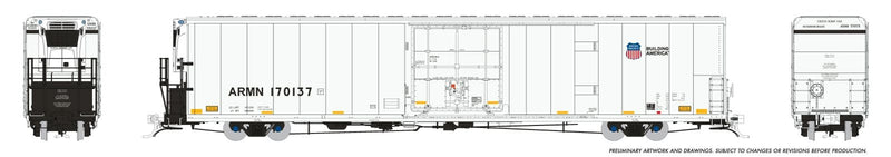 PREORDER Rapido HO 167504 Greenbrier 7780cuft Reefer with Sound, Union Pacific