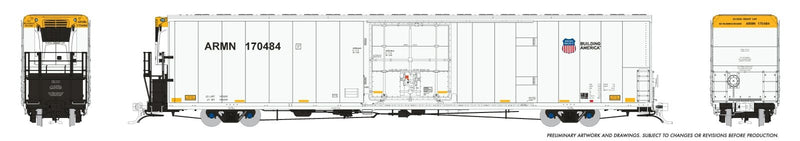 PREORDER Rapido HO 167005A Greenbrier 7780cuft Reefer, Union Pacific