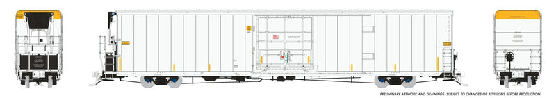 PREORDER Rapido HO 167099 Greenbrier 7780cuft Reefer, Data Only