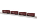 Lionel HO 2-474121 Class G38B Ore Car 4-Pack, Conrail