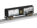 Lionel O 2-538050 Steel Boxcar, 3-Rail, Stockton & Darlington 200th Anniversary (black car)