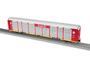 Lionel O 2-526410 89' Enclosed Auto Carrier with FreightSounds, 3-Rail, Vision, Santa Fe