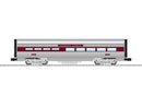 Lionel O 2-527670 15" Fluted-Side Diner with StationSounds, 3-Rail, Lionel Lines (aluminum, brown)