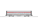 Lionel O 2-527750 15" Fluted-Side Diner with StationSounds, 3-Rail, Southern Pacific (aluminum, red)