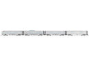 Lionel O 2-527700 15" Baggage, Coach, Dome, Observation Set, 3-Rail, Florida East Coast (aluminum)
