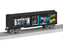Lionel O 2-528150 Steel Boxcar, 3-Rail, Batman (DC Comics 90th Anniversary, black, white)