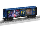 Lionel O 2-528340 Steel Boxcar with Illuminated Side, 3-Rail, Batman (Classic TV Screen Side)