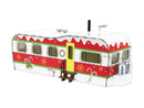 Lionel O 2-529190 Trailer Home with LED Lights Kit, Christmas 7-3/4 x 3-1/8 x 3-1/2" 19.7 x 7.9 x 8.9cm