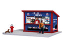 Lionel O 2-529260 Concession Stand with LED Lights Kit, Fake News 8-1/2 x 6-1/2 x 5" 21.6 x 16.5 x 12.7cm