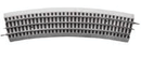 Lionel O 6-12041 FasTrack Track with Roadbed, 3-Rail, O-72 Curve