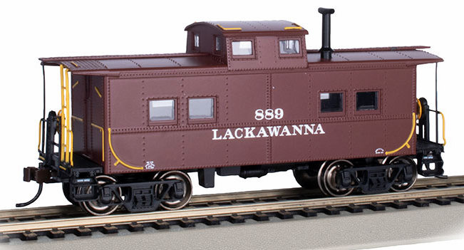 Bachmann HO 16825 Northeast Steel Caboose, Lackawanna