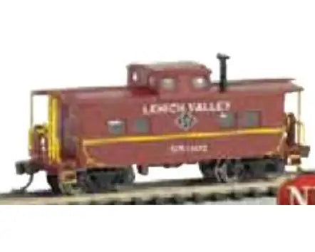 Bachmann N 16867 Northeast-Style Steel Cupola Caboose, Lehigh Valley