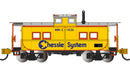 PREORDER Bachmann Trains N 16871 Silver Series Northeast-Style Steel Cupola Caboose, Chessie System-WM