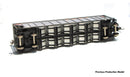 Rapido 169060A HO AutoFlood III Rapid Discharge Coal Hopper w/Load - Ready to Run -- Luminant TXUX (silver, black)
