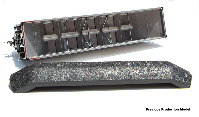 PREORDER Rapido 169057 HO AutoFlood III Rapid Discharge Coal Hopper w/Load 6-Pack - Ready to Run -- Tennesee Valley Authority TVAX Set
