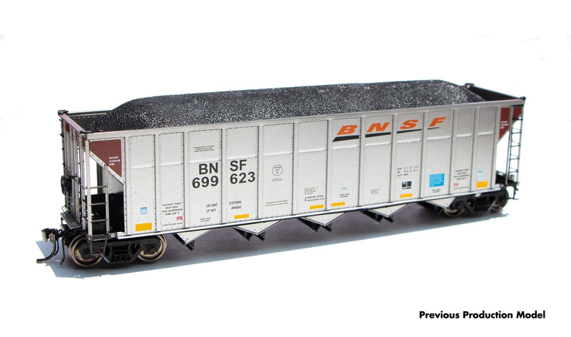 PREORDER Rapido 169051 HO AutoFlood III Rapid Discharge Coal Hopper w/Load 6-Pack - Ready to Run -- GATX Capital GACX Set