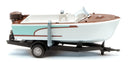 PREORDER Wiking HO 9504 Trail-Mounted Motor Boat