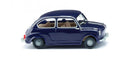 PREORDER Wiking HO 9907 Fiat 600, Dark Blue | 43.34