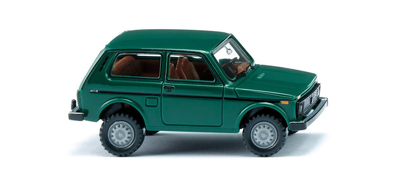 PREORDER Wiking HO 20805 1994 Lada Niva Station Wagon, Moss Green | 49.29