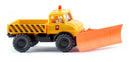 Wiking HO 37110 1963 Unimog U 406 with Plow, Swiss Postal Service