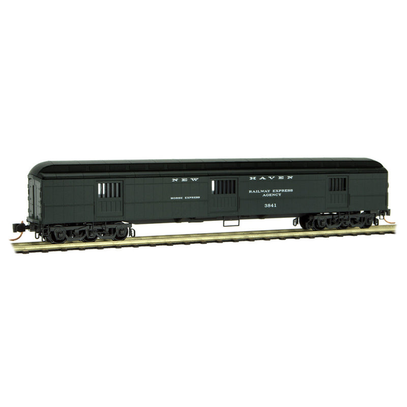 Micro-Trains 149 00 100 70' Heavyweight Horse Car, New Haven, N Scale