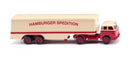 PREORDER Wiking HO 51329 Box Semi Trail, Hamburger Spedition | 62.04