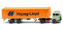 PREORDER Wiking HO 52305 Container Semi-Truck, Hapag-Lloyd